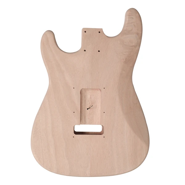 DIY 6 String ST Style Electric Guitar Kits with Mahogany Body, Maple Neck and Accessories view 3