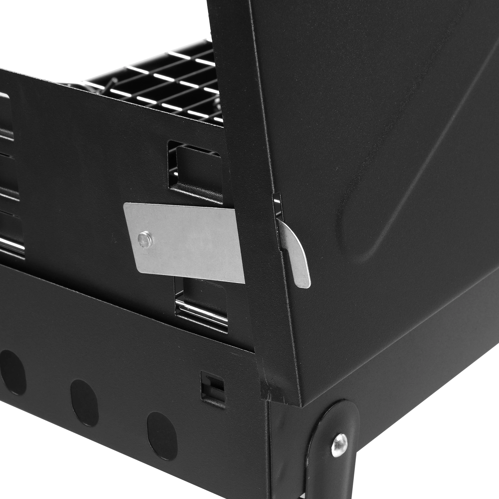 44*27*7cm Portable Square Charcoal Grill Black view 17