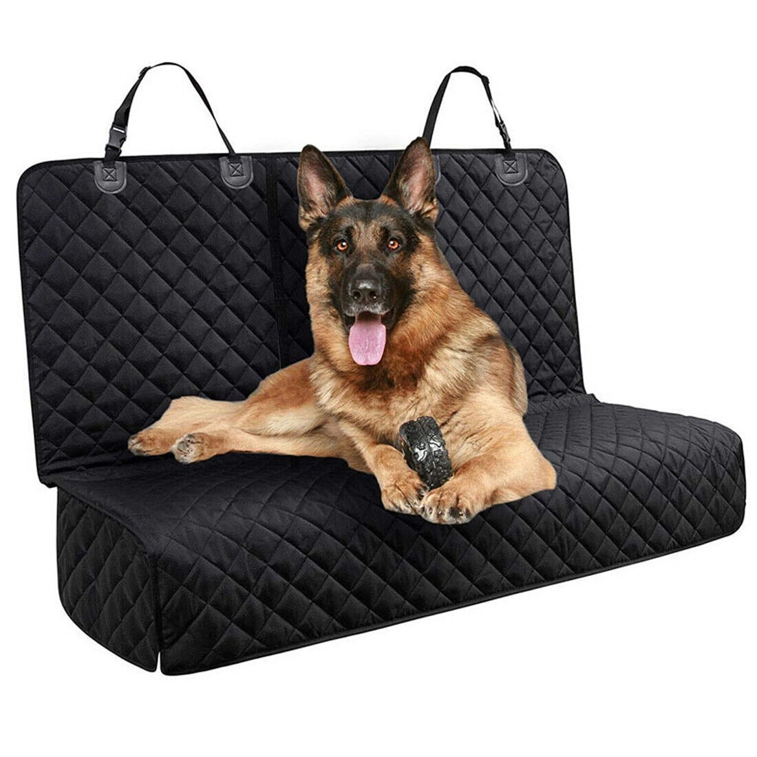 Waterproof Pet Car Seat Cover Rear Bench Mat Non-Slip Dog Seat Cushion Protector view 4