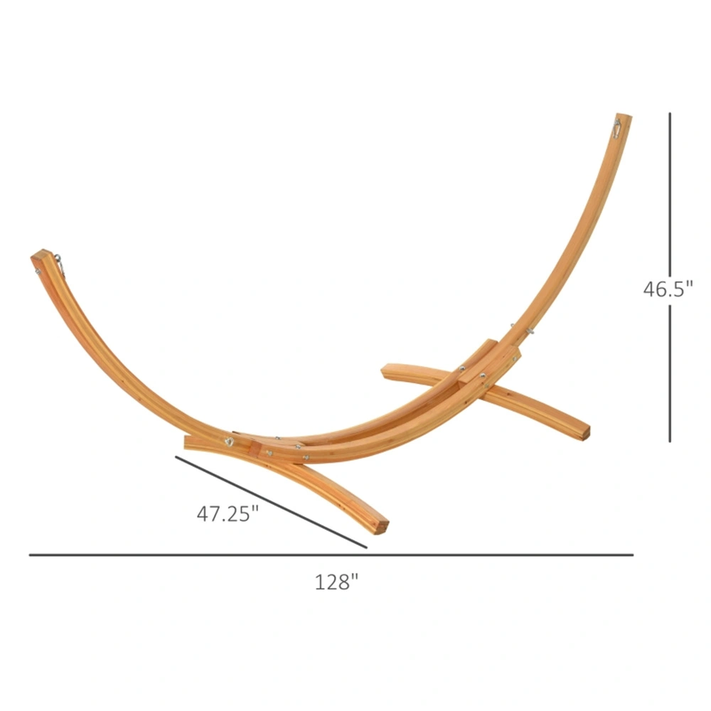 Hammock Stand Frame, Heavy-Duty Portable Steel A-Frame Outdoor Hammock Stand, Fits Most Hammocks, Weight Capacity 450 lbs, Easy Assembly, Powder-Coated Finish, Rust Resistant view 2