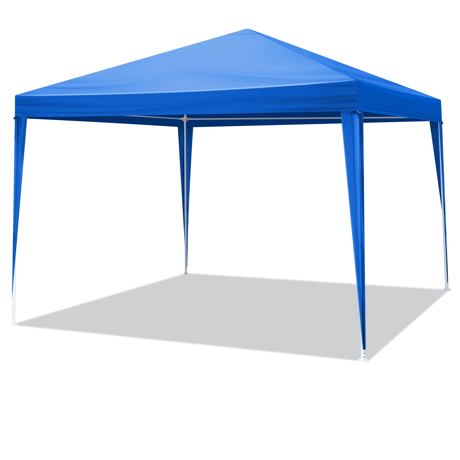 10'x10' Gazebo Waterproof Outdoor Canopy Patio Tent Party Tent for Wedding BBQ Cater, Blue view 2