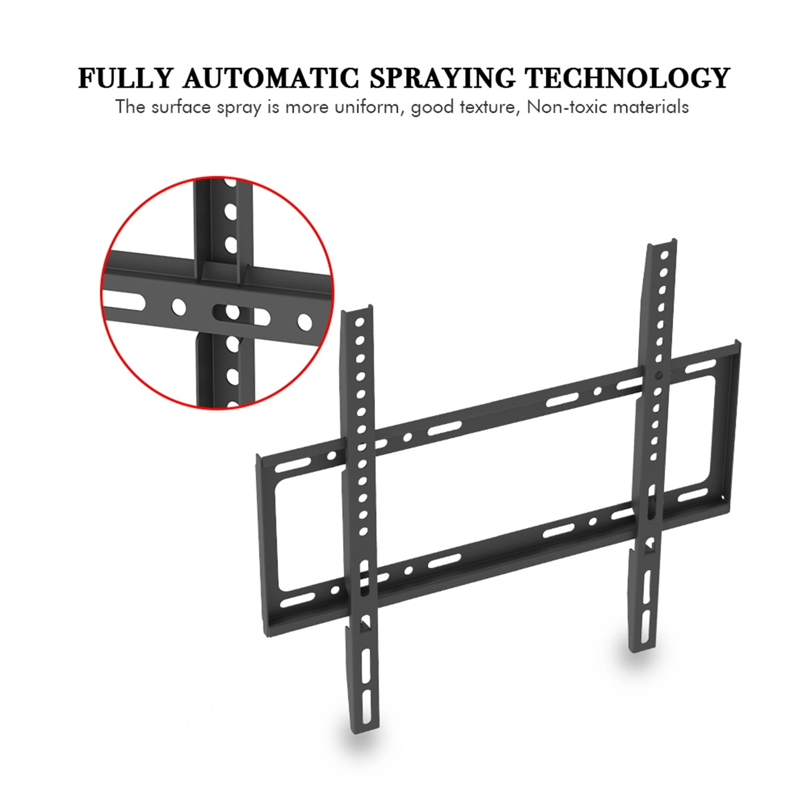 TMW4040 26-55" Wall Mount TV Bracket, Universal Mount with Spirit Bubble Level, Low Profile Tilting TV Wall Mount view 6
