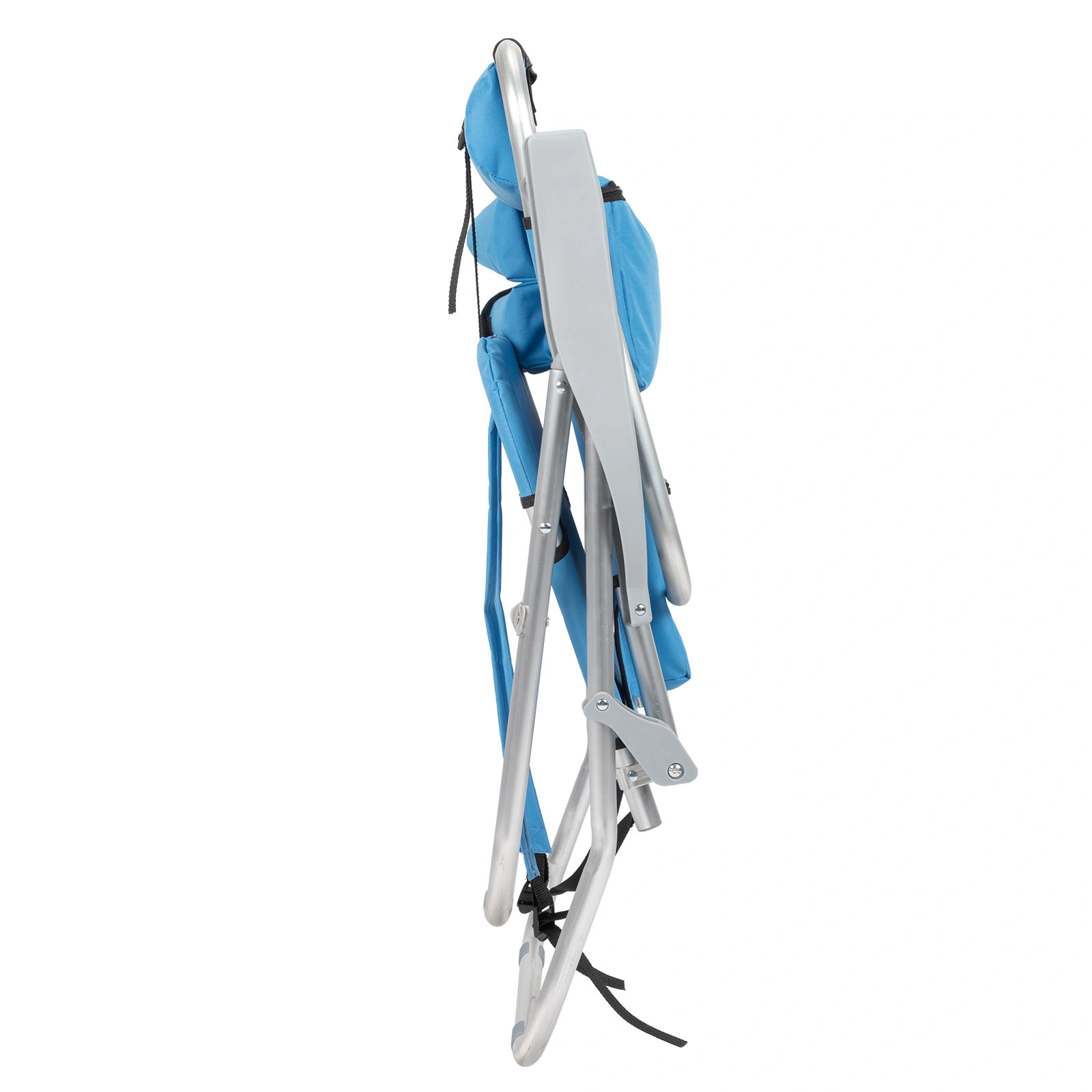63*70*99cm Heightened Oxford Cloth Silver White Aluminum Tube Bearing 100kg Beach Chair Blue view 14