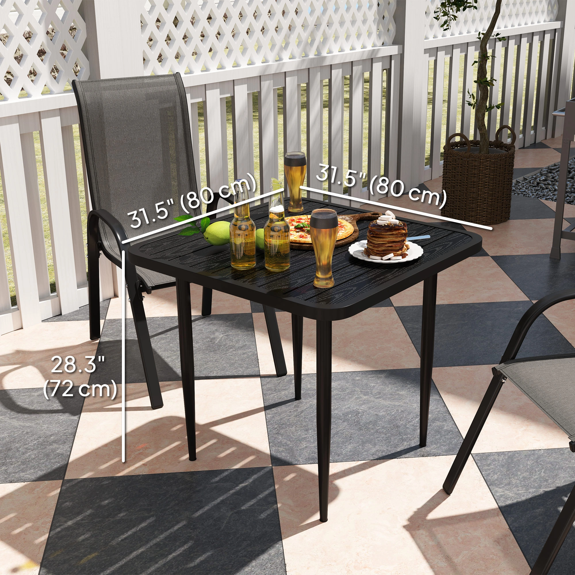 Portable Folding Camping Table with Sink - Outdoor RV Dining Table, Waterproof Picnic Table for Camping, Hiking, Beach