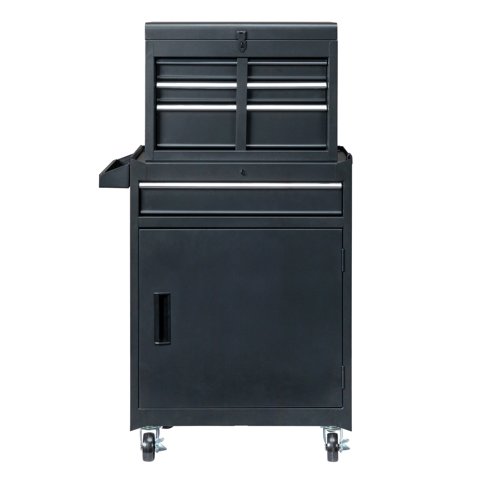 4 Drawstring Cabinet Steel Black Lock 330lb Instrument Cart Storage Room view 15