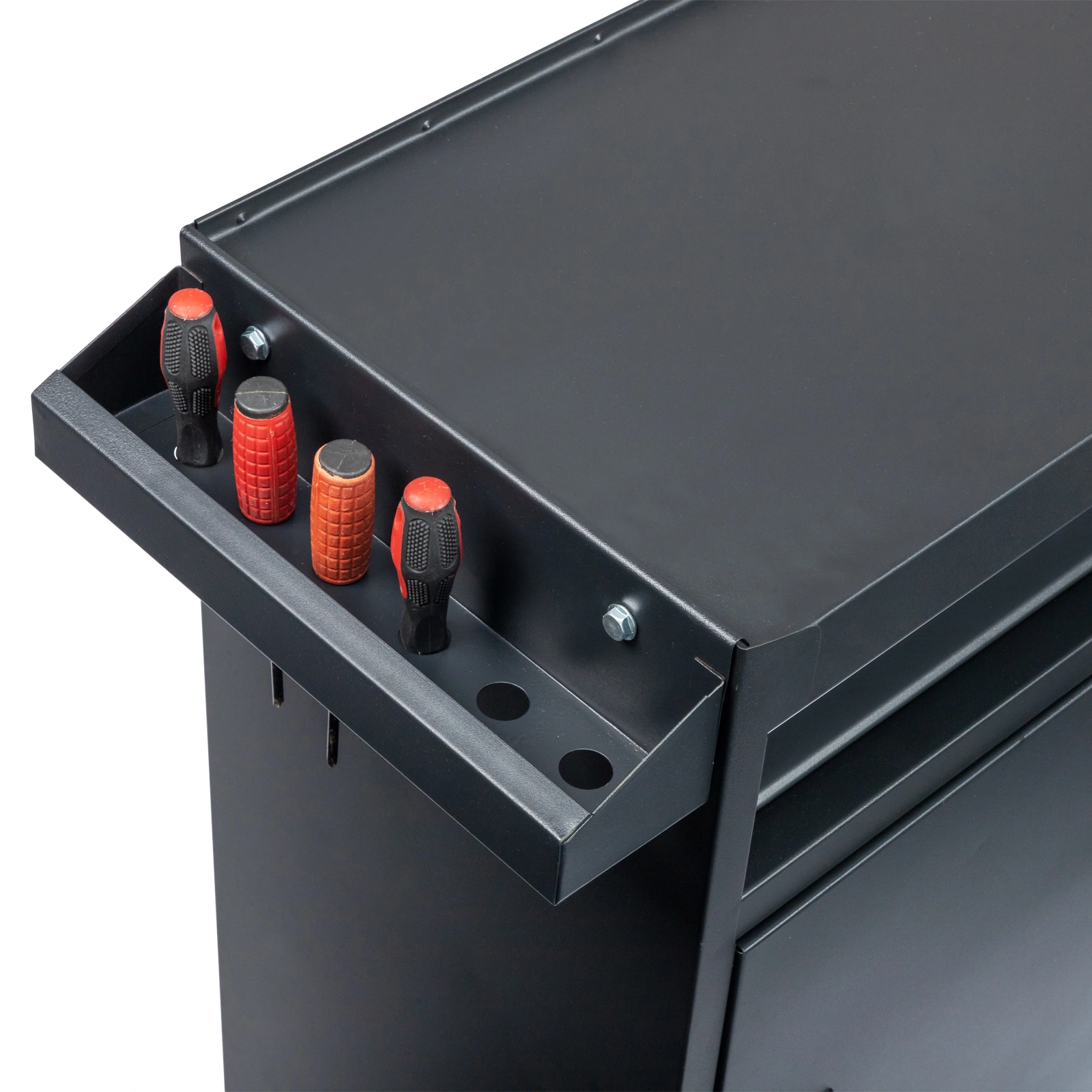 4 Drawstring Cabinet Steel Black Lock 330lb Instrument Cart Storage Room view 34