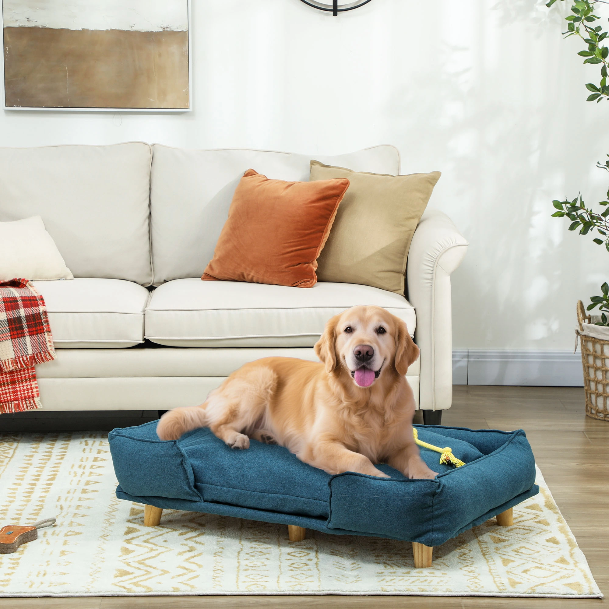 Outdoor Dog House for Medium Dogs, Weather