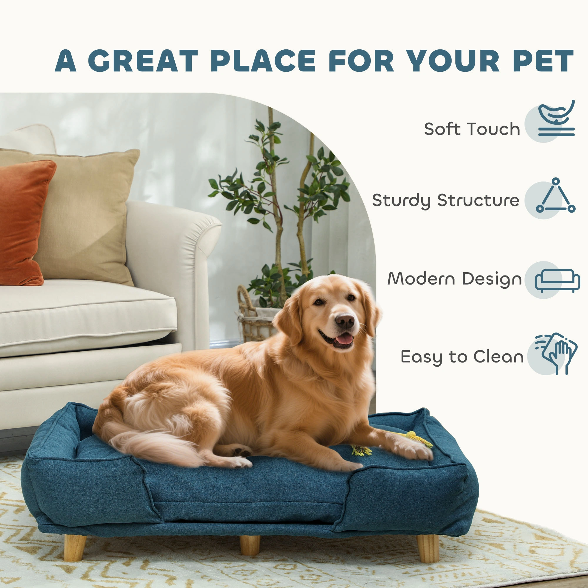 Outdoor Dog House for Medium Dogs, Weather view 6