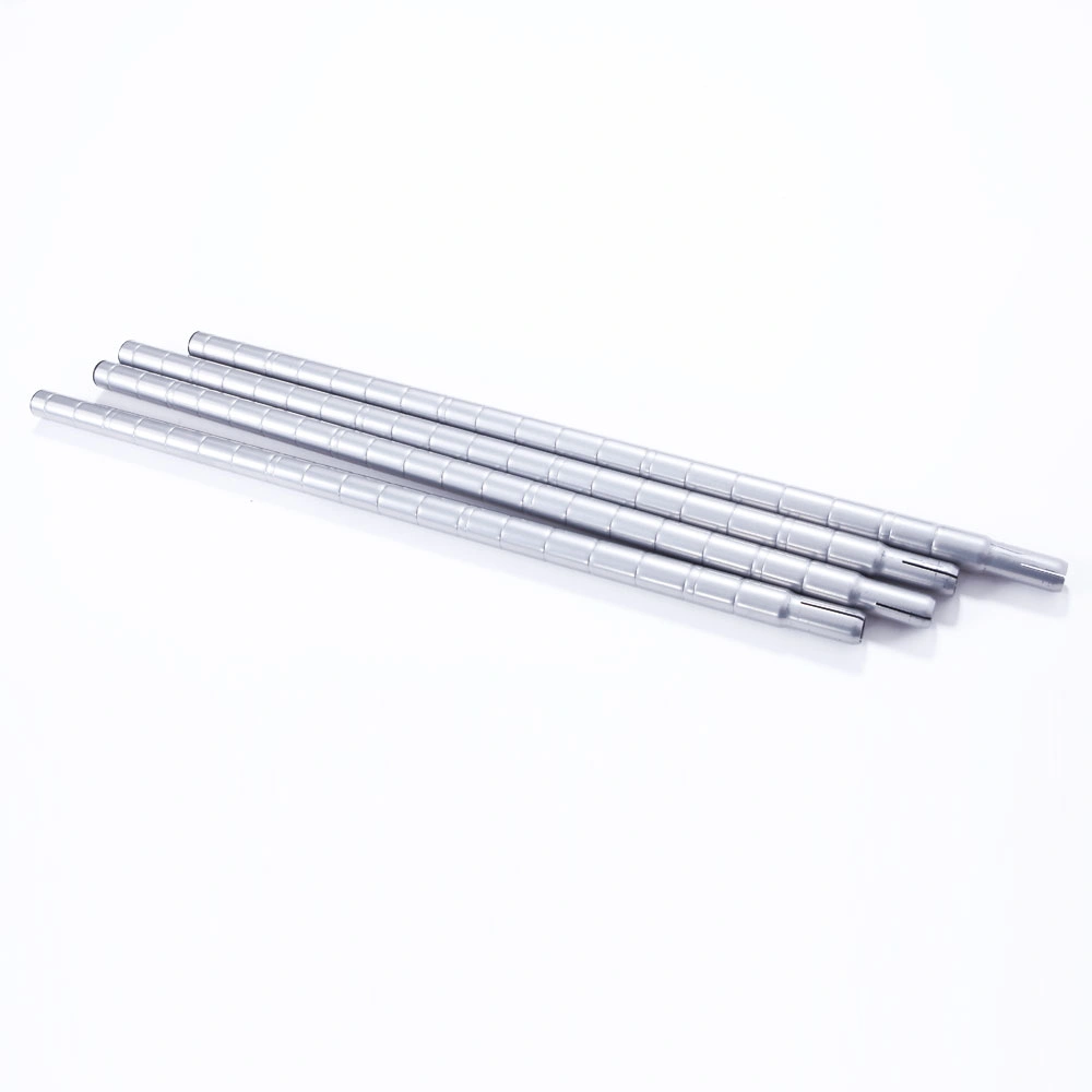 XM-304B Rectangle Carbon Steel Metal Assembly 5-Shelf Storage Rack Silver Gray view 5