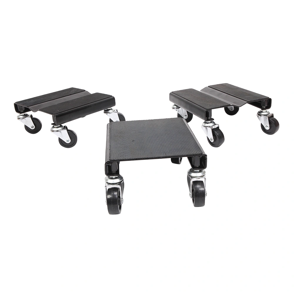 3 Pack Black Snowmobile Dollies - Heavy Duty Ski Snowmobile Transport Dolly Stands view 10