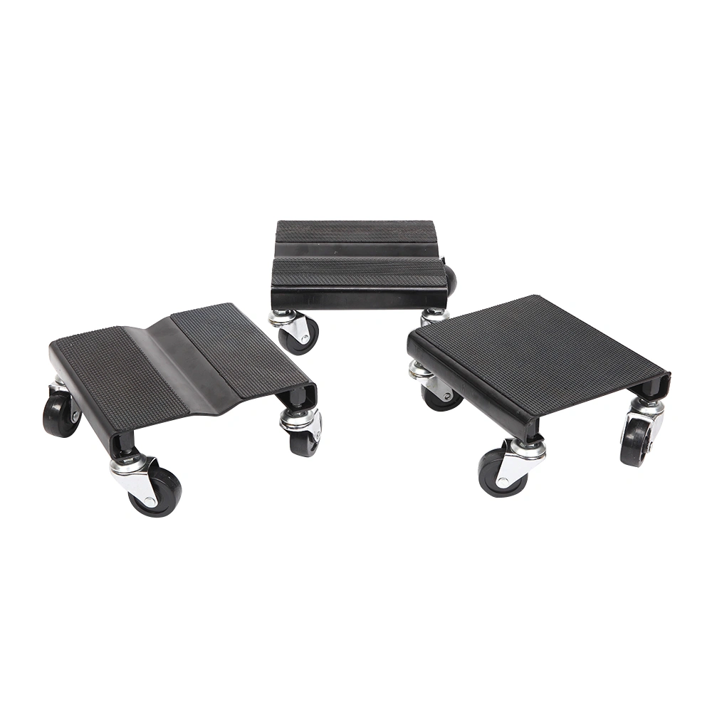 3 Pack Black Snowmobile Dollies - Heavy Duty Ski Snowmobile Transport Dolly Stands view 11