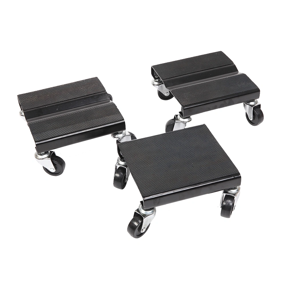 3 Pack Black Snowmobile Dollies - Heavy Duty Ski Snowmobile Transport Dolly Stands view 13