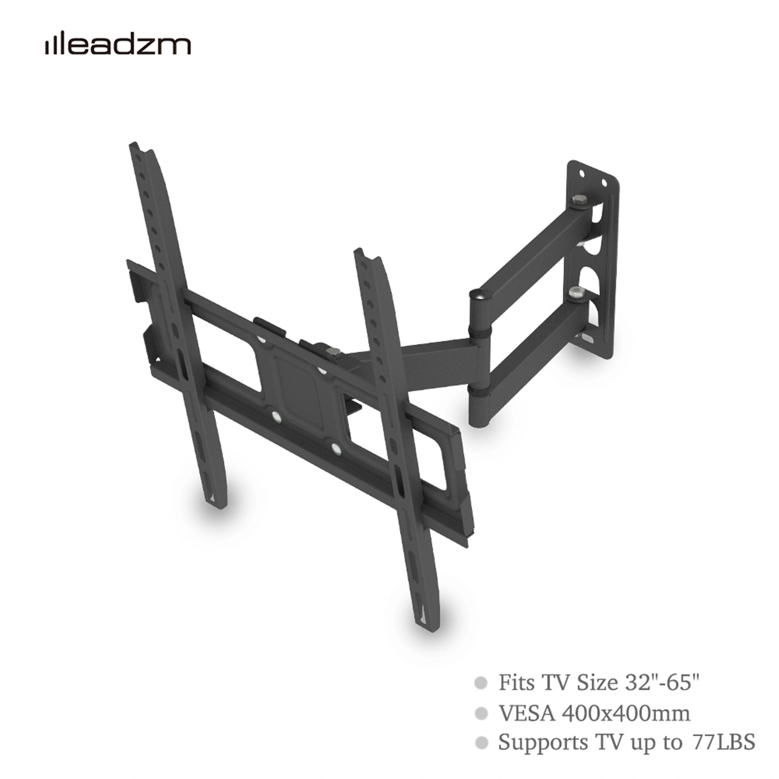 32-65" Single Pendulum Small Base TV Stand Tmxd-103 Bearing 35KG / VESE400*400 / Up And Down -10~ 10° view 2