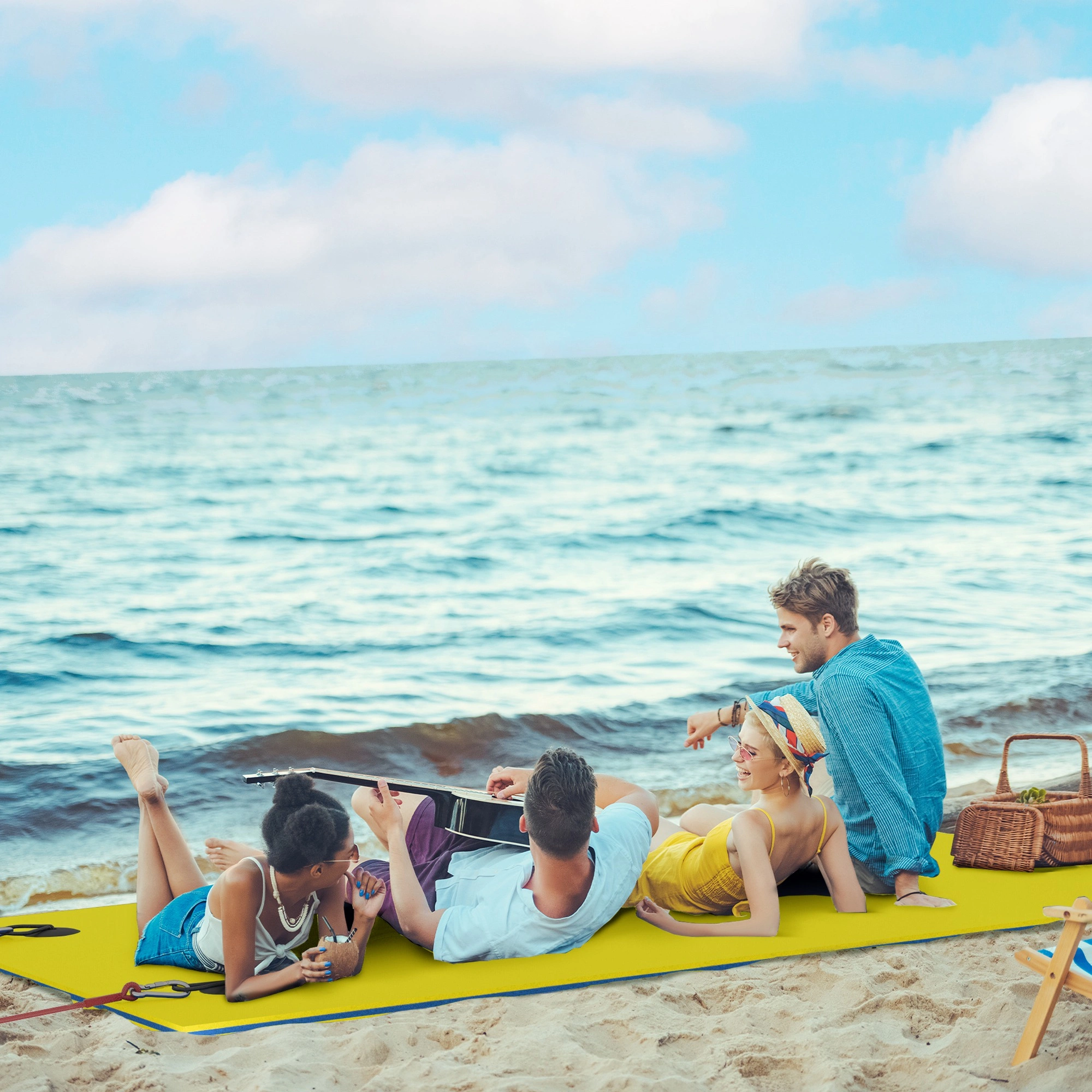 Lily Pad Floating Water Mat for Pools & Lakes, Inflatable Pool Float view 5