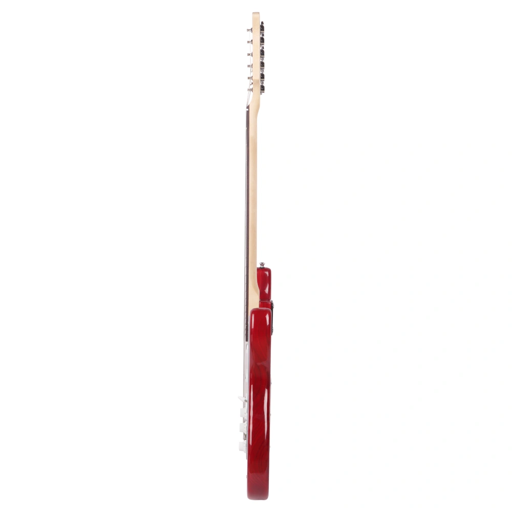 Rosewood Fingerboard Electric Guitar Sunset Red view 3