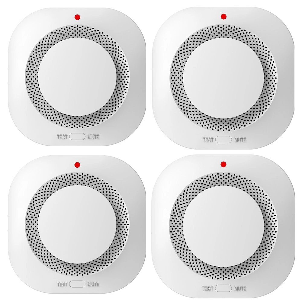 (4 Pack)Smoke Alarm Fire Protection Home Security System Smoke Alarm (US Logistics only For USPS.TK/TMEU only For self-pickup) Platform policies vary; relevant qualifications are attached via link, please do not list products without required qualifi view 5