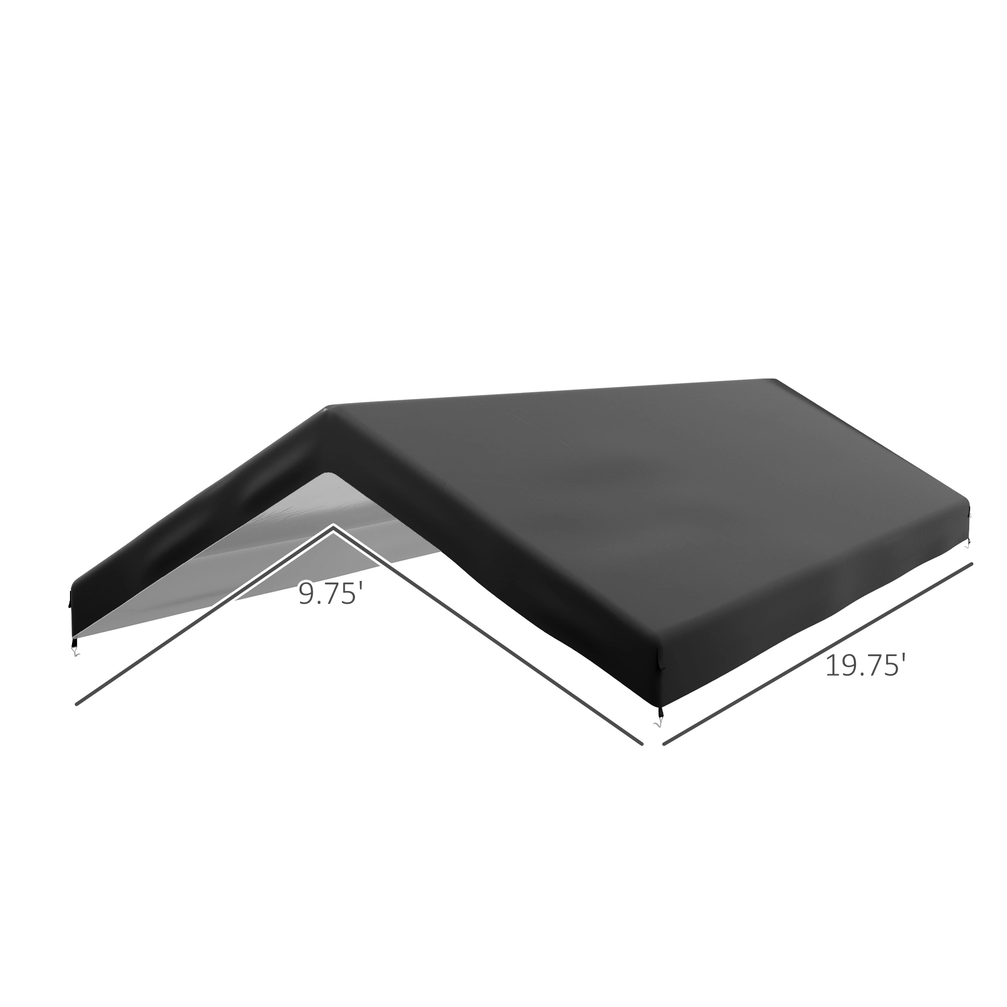 Carport Roof-Without bracket