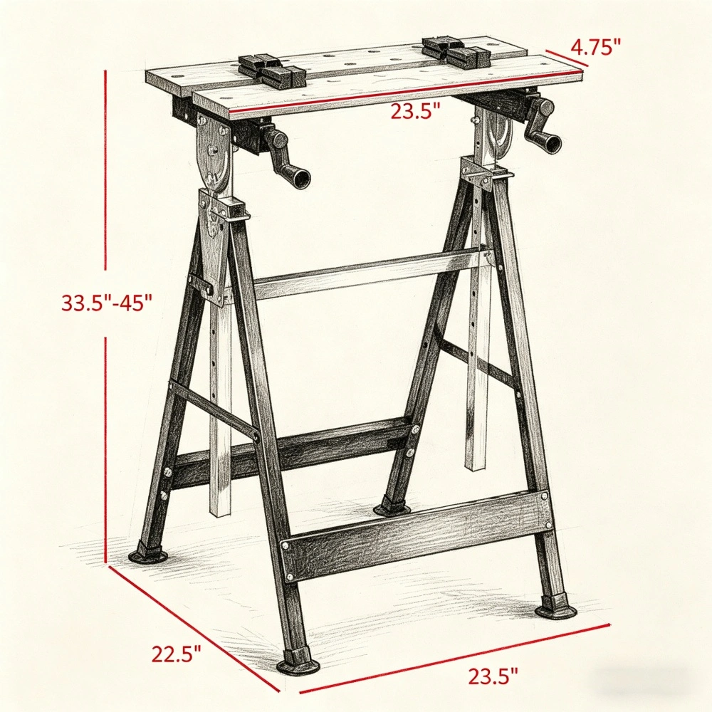 Work Bench Tool Stand view 4