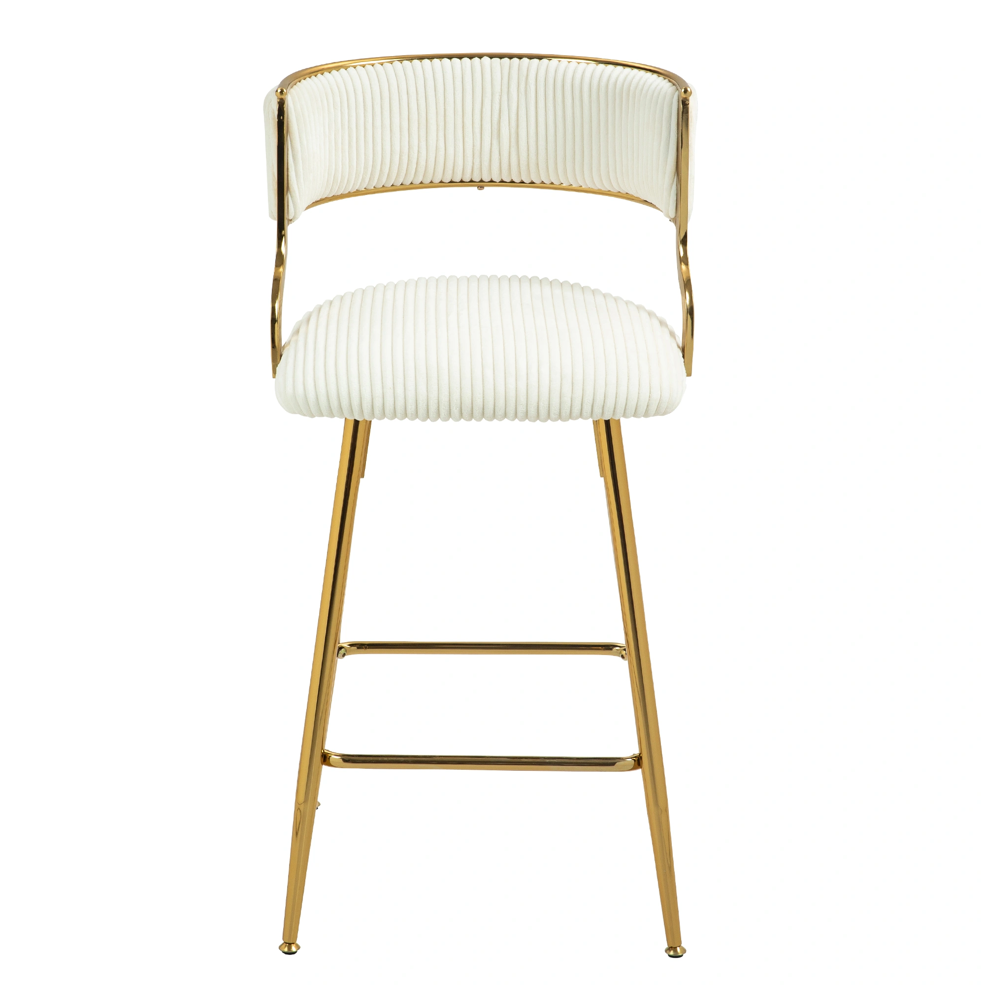 Set of 2, 26 Inch Counter Height Bar Stools with Back, view 4