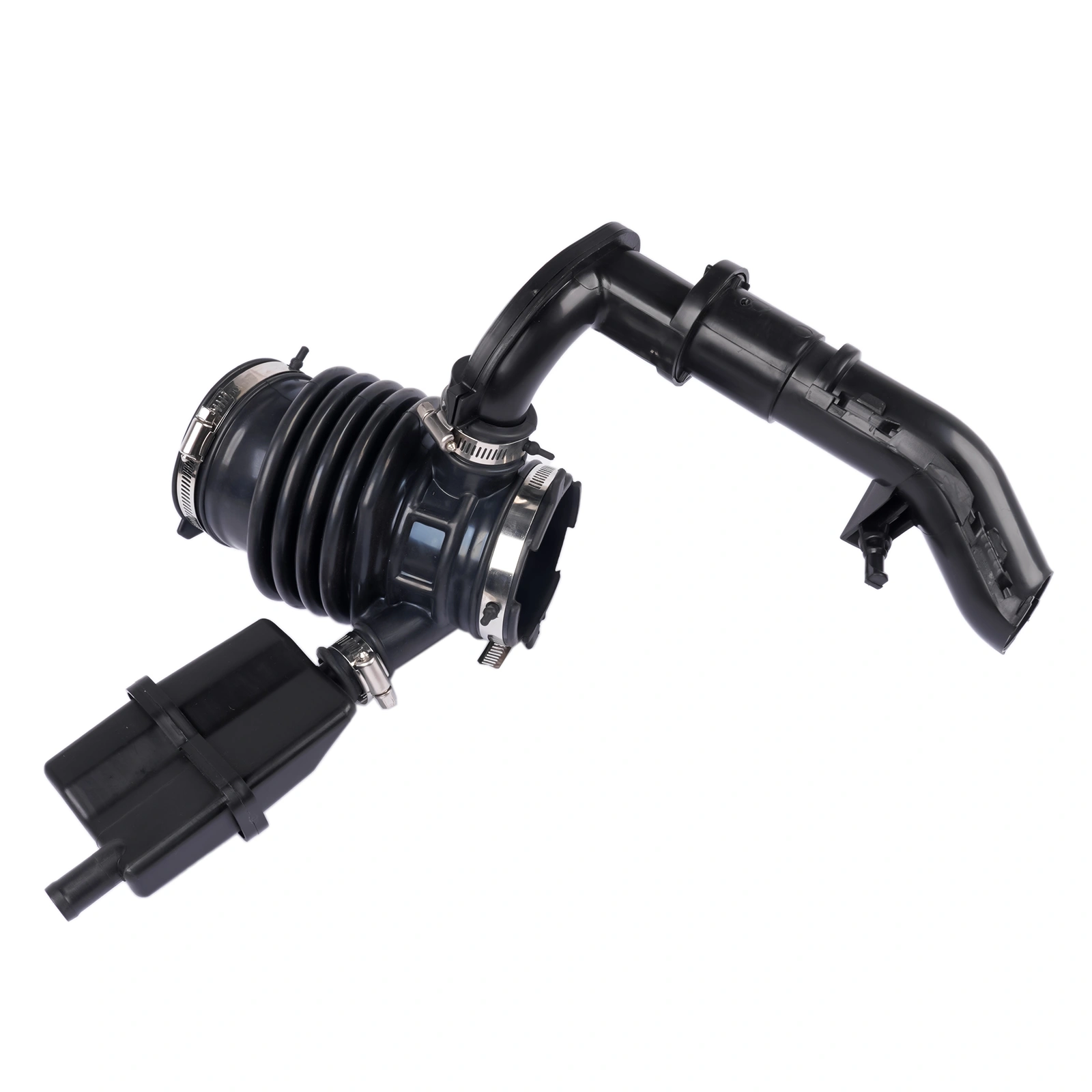 Fresh Air Intake Hose Pipe Fit for Nissan Maxima Sedan 3.5L V6 Gas DOHC 2009-2015 4-Door Black Rubber 696-169 16576-9N00C 16576-9N00D view 4