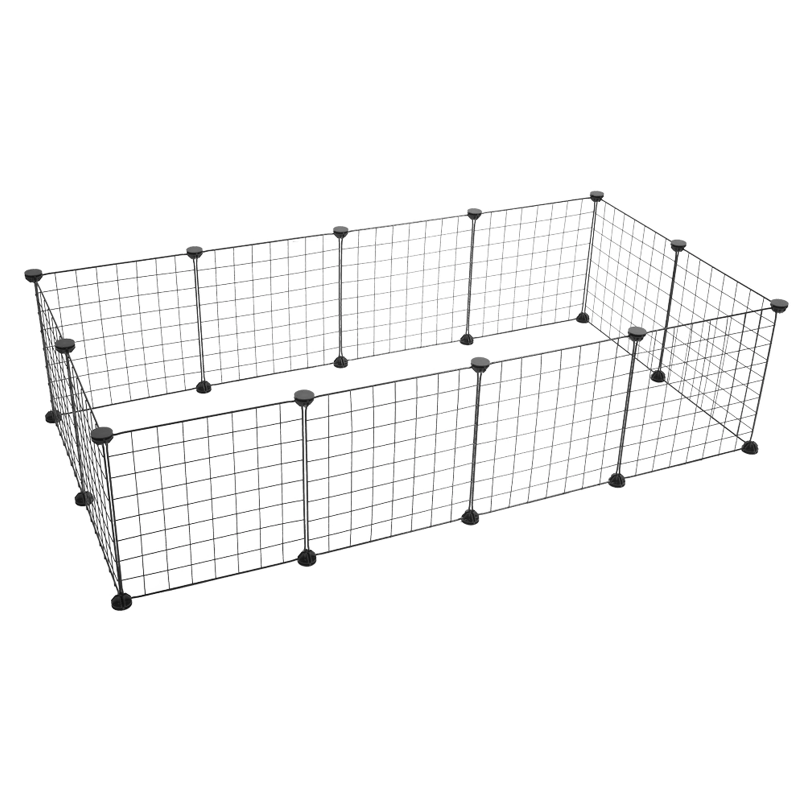 Pet Playpen, Small Animal Cage Indoor Portable Metal Wire Yard Fence for Small Animals, Guinea Pigs, Rabbits Kennel Crate Fence Tent view 6