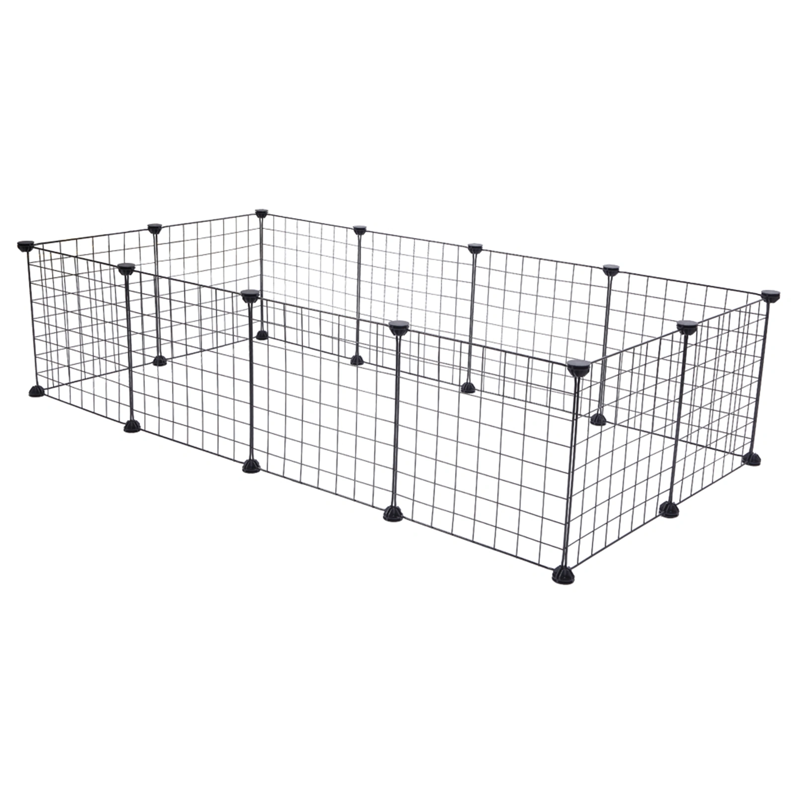 Pet Playpen, Small Animal Cage Indoor Portable Metal Wire Yard Fence for Small Animals, Guinea Pigs, Rabbits Kennel Crate Fence Tent view 8