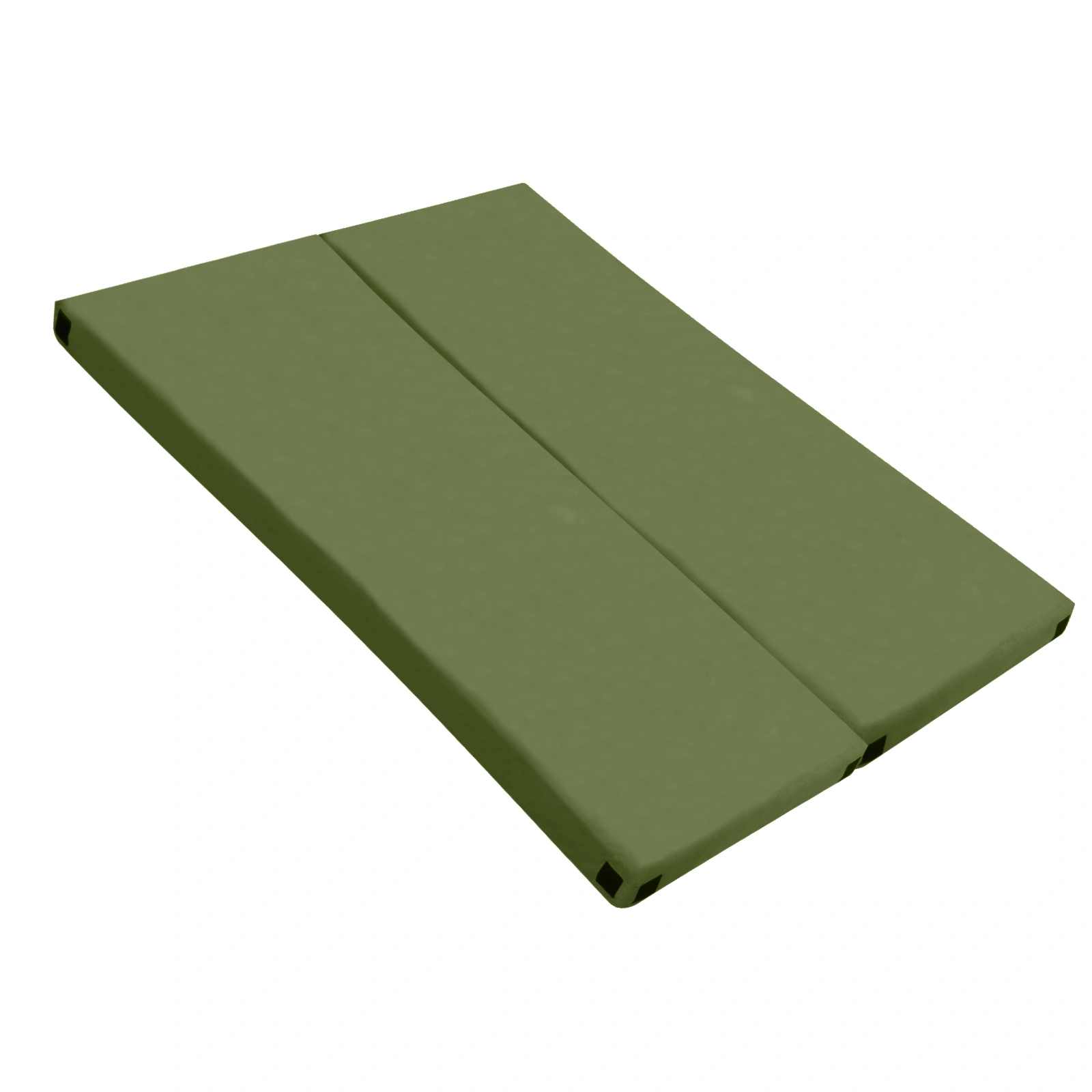 75"D x 30"W x 2.5"H sleeping mat for camping green view 21