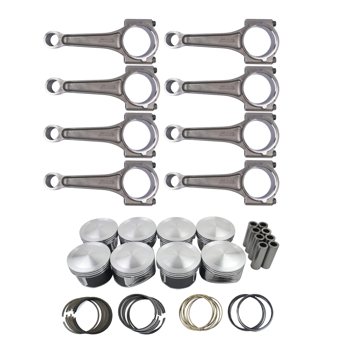 Pistons Connecting Rods Kit For 03-08 Chrysler 300 Dodge Charger Jeep Ram 5.7L 5086002AA 5086002AB 5086010AB 5086011AB 53021538AD 53021539AD view 3