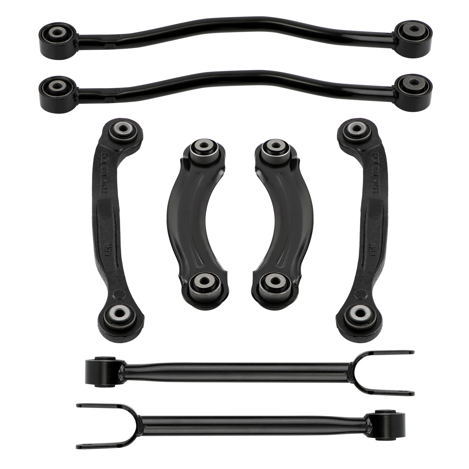 8pcs Rear Suspension Control Arms Strut Rod Lateral Arm Kit Fit For CHRYSLER 300 2005-2014 Fit For DODGE CHARGER 2006-2014 68045330AC, 68051638AB