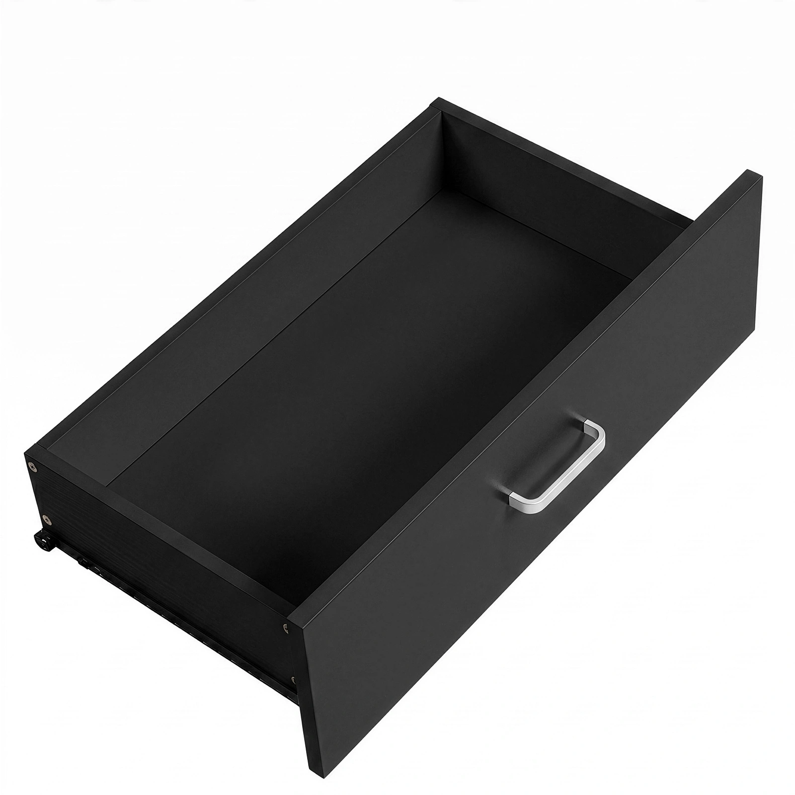 3-Drawer Chest with Textured Finish Drawer Dresser 22.05*12.99*25.98in Black view 10
