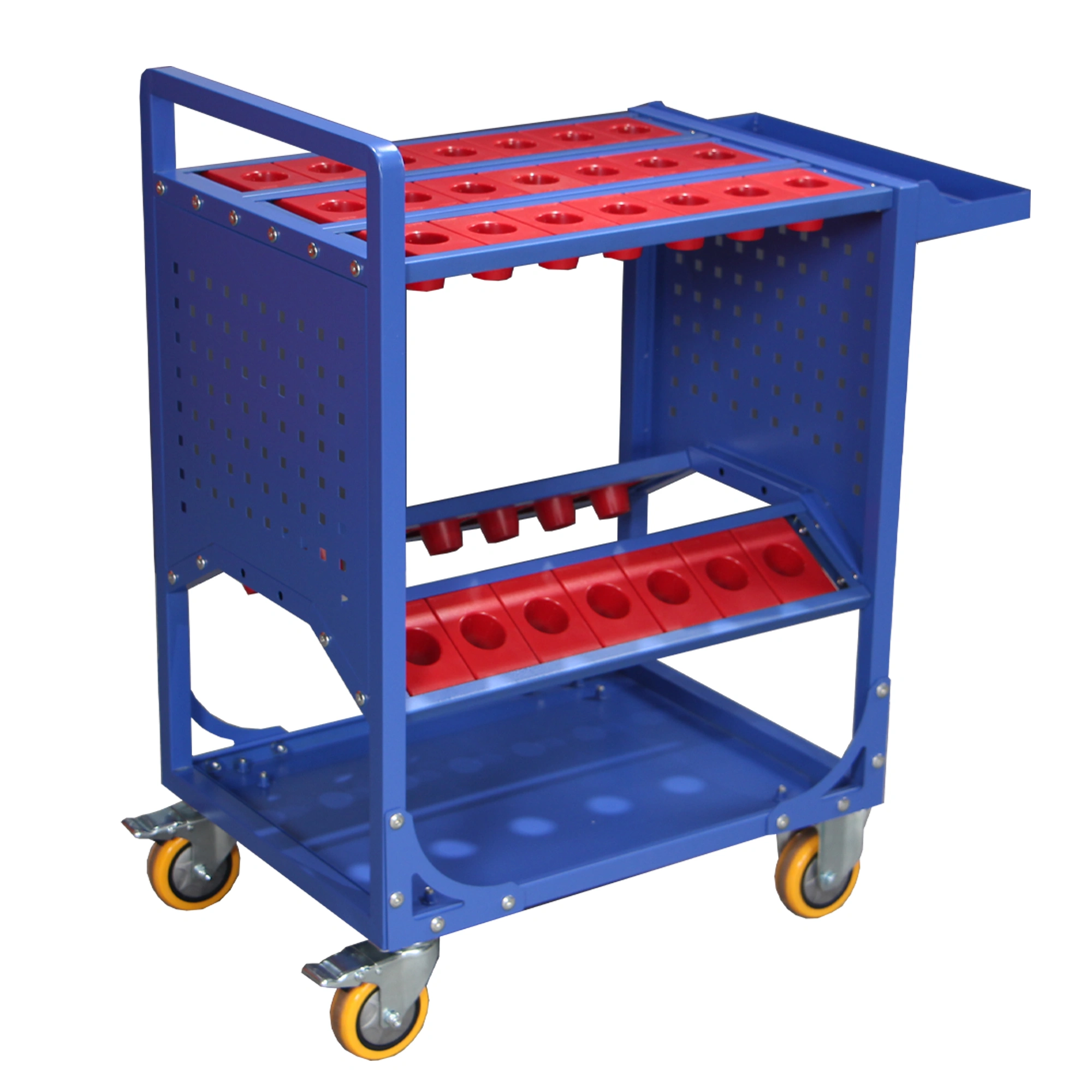 Tool Cart 40 Taper Tool Holder CNC Tool Cart CAT40 tool trolley BT40 Service Carts CNC machine tool service cart (CAT40 35 Capacity) view 17