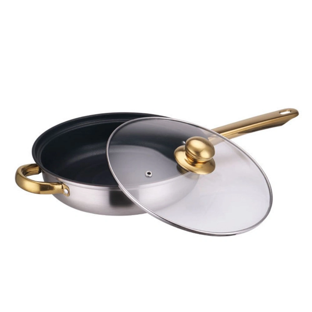 12Pc Stainless Steel Cookware Set Casserole Saucepan Stock Pot Induction view 4