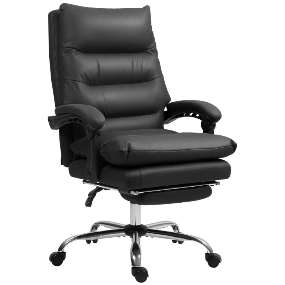 Ergonomic Office Chair with Massage Function - Lumbar Support, Adjustable Height, Swivel Executive Desk Chair view 2
