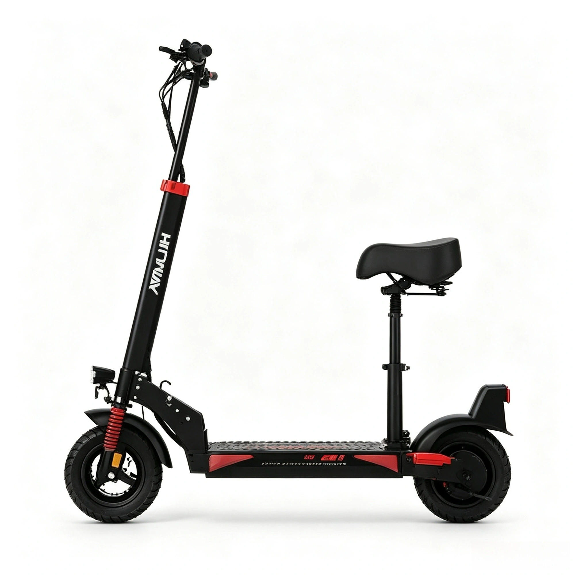 H9 Electric Scooter 500W Peak 48V 15.6Ah 10 Inch Vacuum Tire Foldable Adult E Scooter with Seat IP54 Waterproof UK Stock view 5