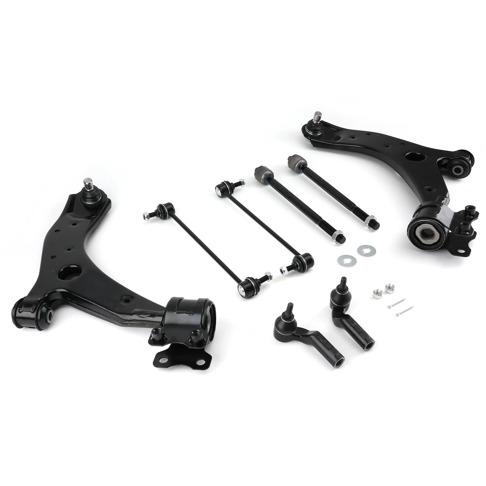 Suspension Front Lower Control Arms Tie Rods Sway Bars fit for Mazda 3 2004-2009 view 6