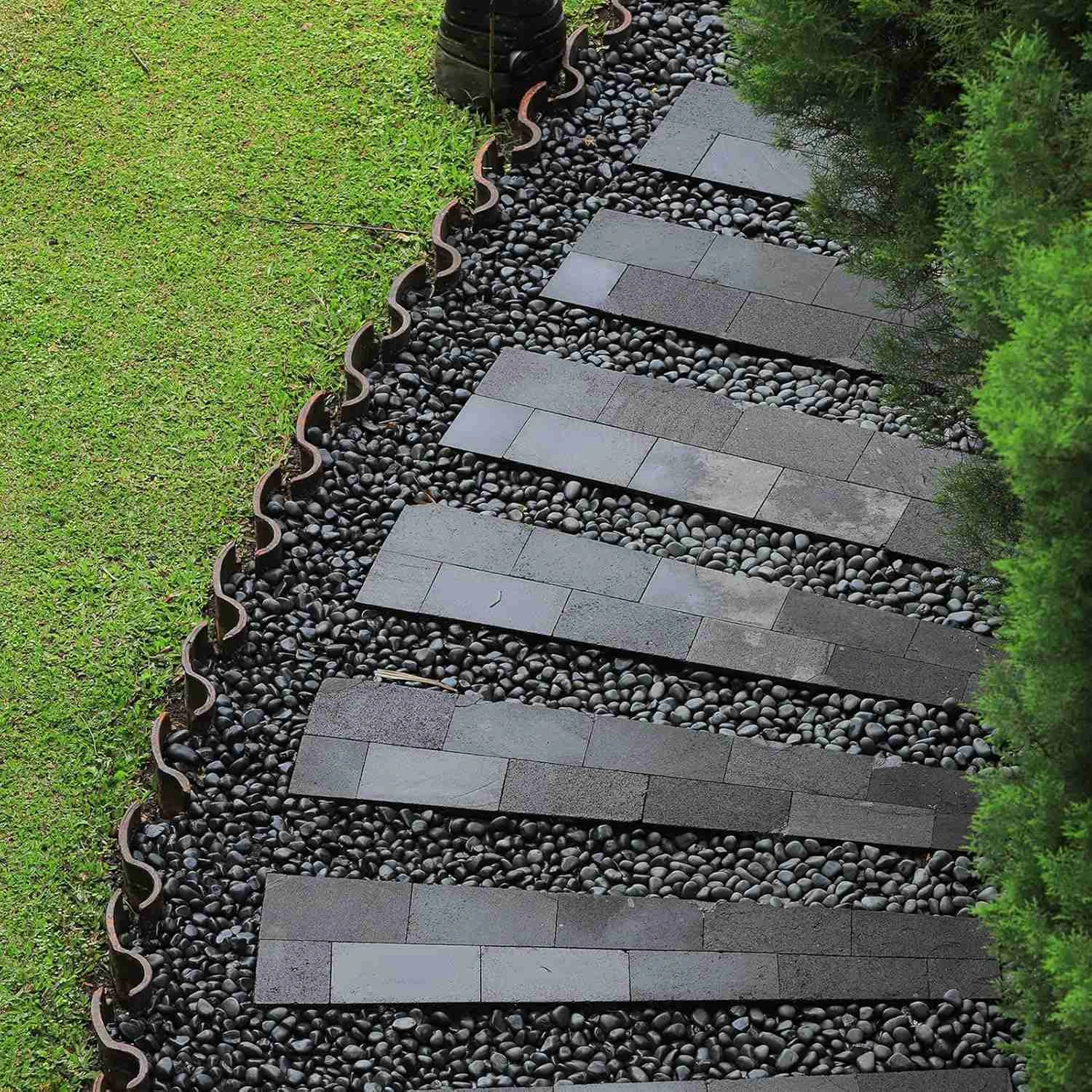 ​​38lbs Black River Rocks, 2-3 inch Polished Pebbles for Plants, Vase Filler, Aquarium, Landscaping, Indoor/Outdoor Decor view 10