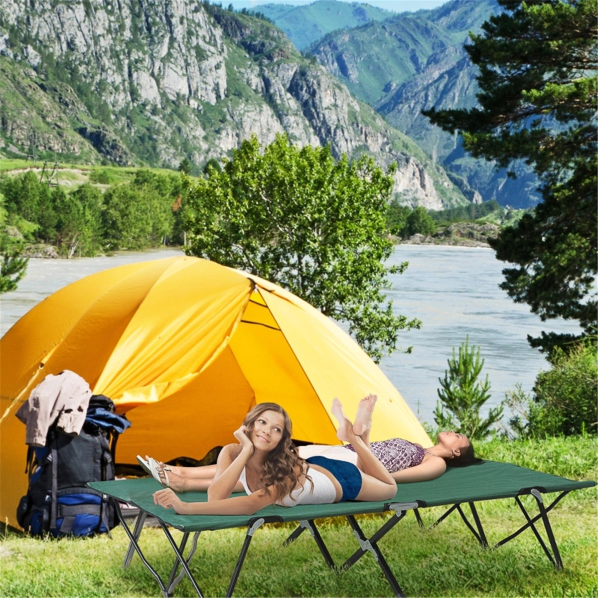 Folding Camping Chairs, Portable Lightweight Outdoor Chair, Foldable Stool for Camping, Hiking, Beach, Fishing, Picnic