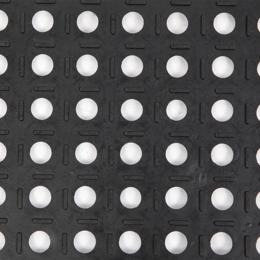 Bar Kitchen Industrial Multi-functional Anti-fatigue Drainage Rubber Non-slip Hexagonal Mat 60*90cm view 11