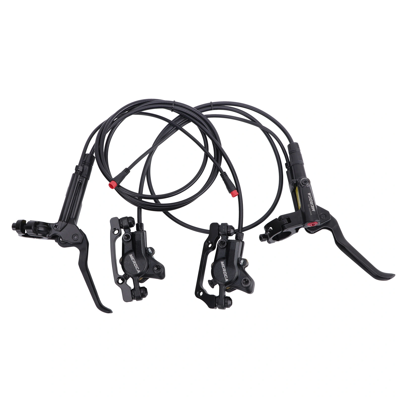 UK Hydraulic Disc Brake Set for E-Bike E-Scooter Front Rear Power Off Oil Brake System view 2