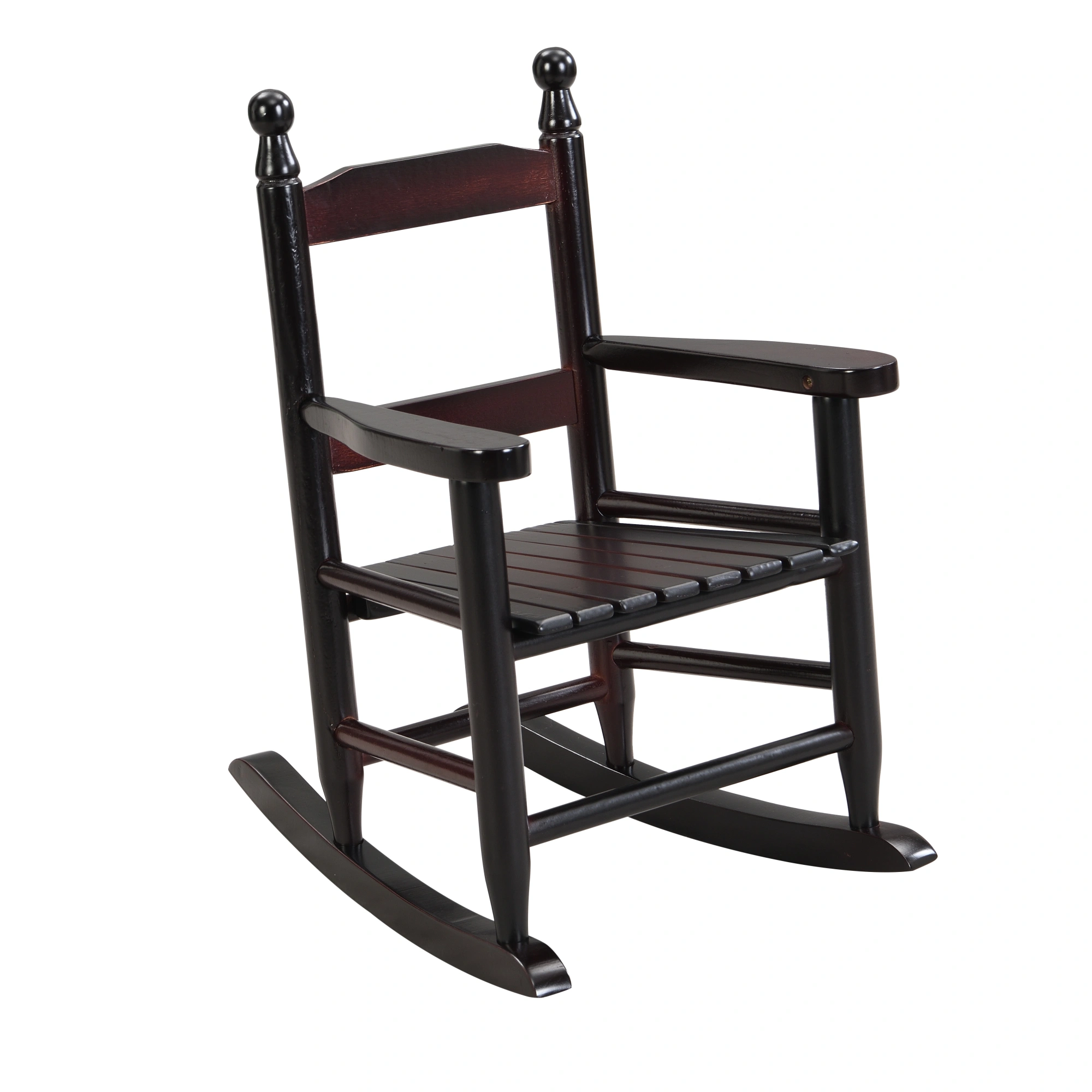 Kids Rocking Chair Solid Oak Indoor Outdoor Durable ESP Wood Children's Accent Seat view 7