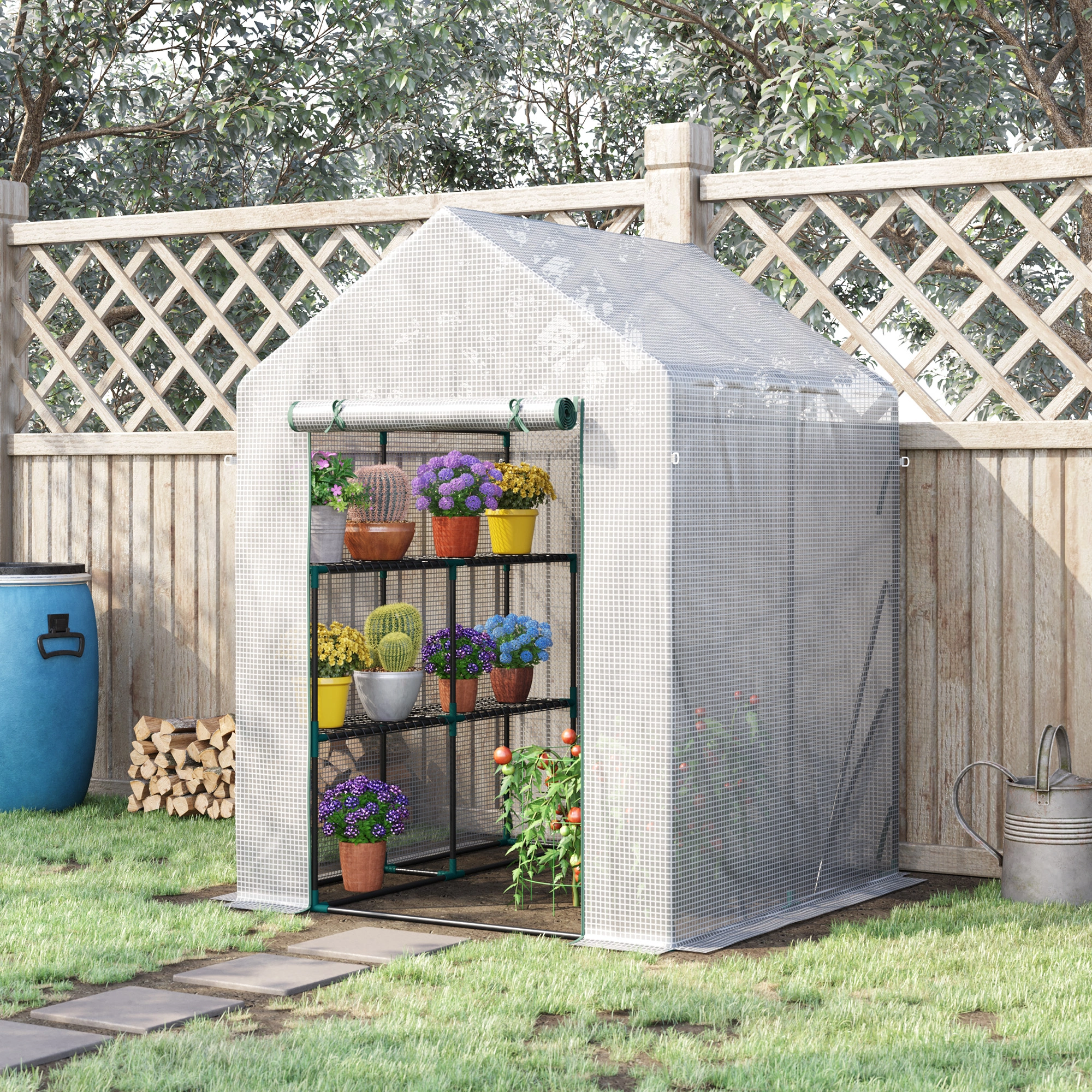 Portable Mini Greenhouse for Indoor/Outdoor Garden Plant Protection