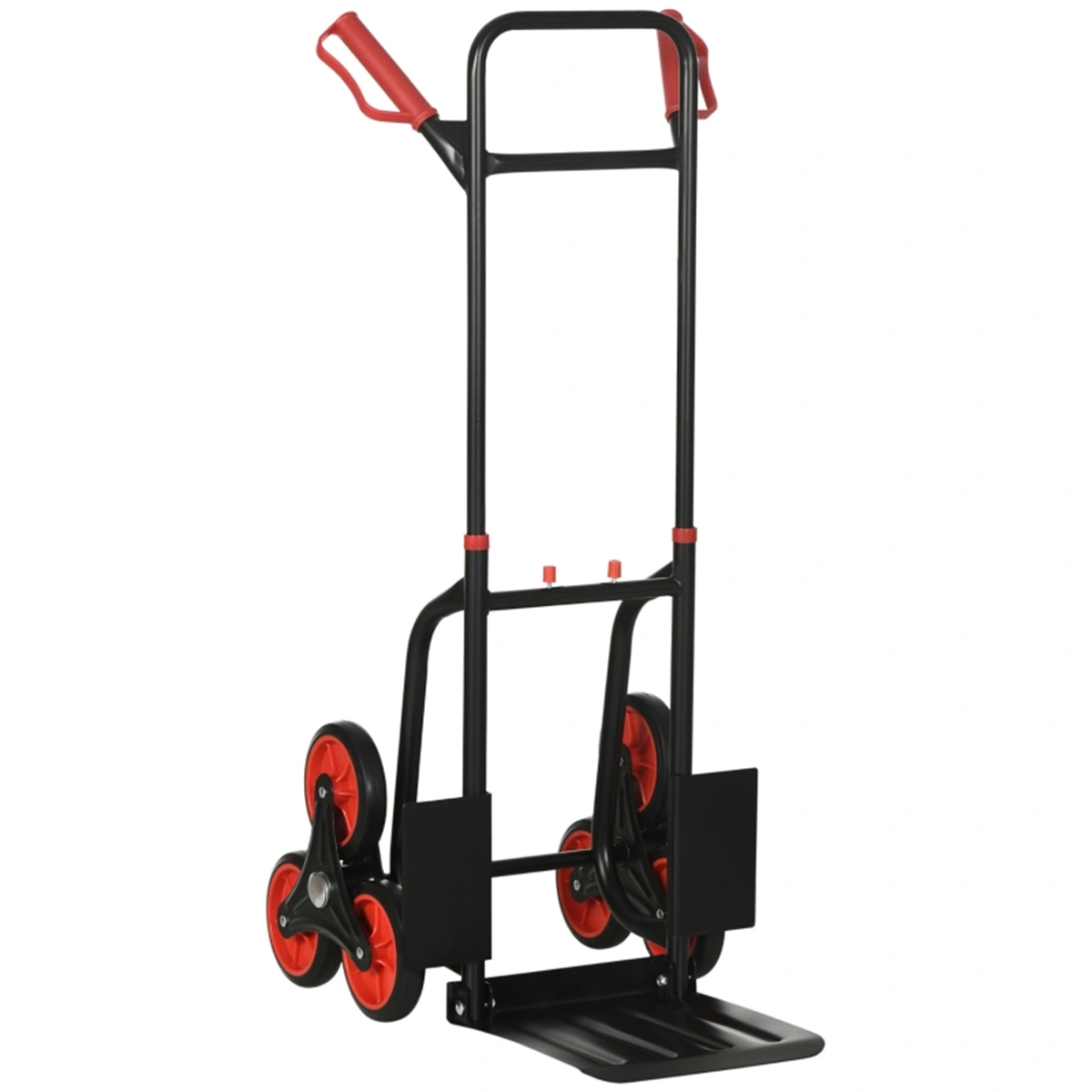 Heavy Duty Folding Hand Truck Telescopic Utility Cart Platform Trolley Portable view 3