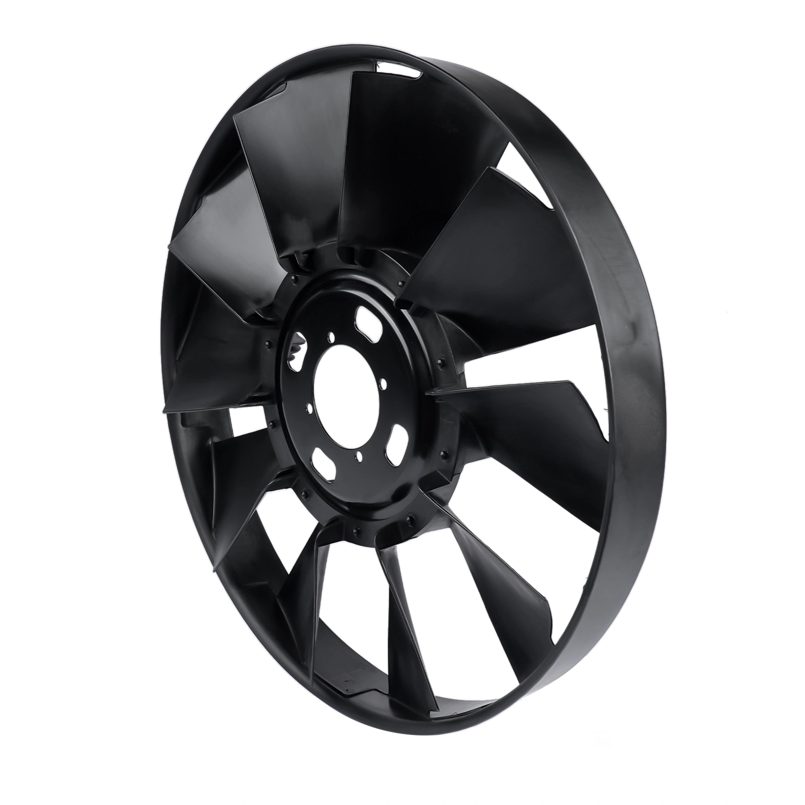 Radiator Cooling Fan Blade Fits for Chevy Trailblazer Rainier Envoy 2000-2009 15161024 Black view 3