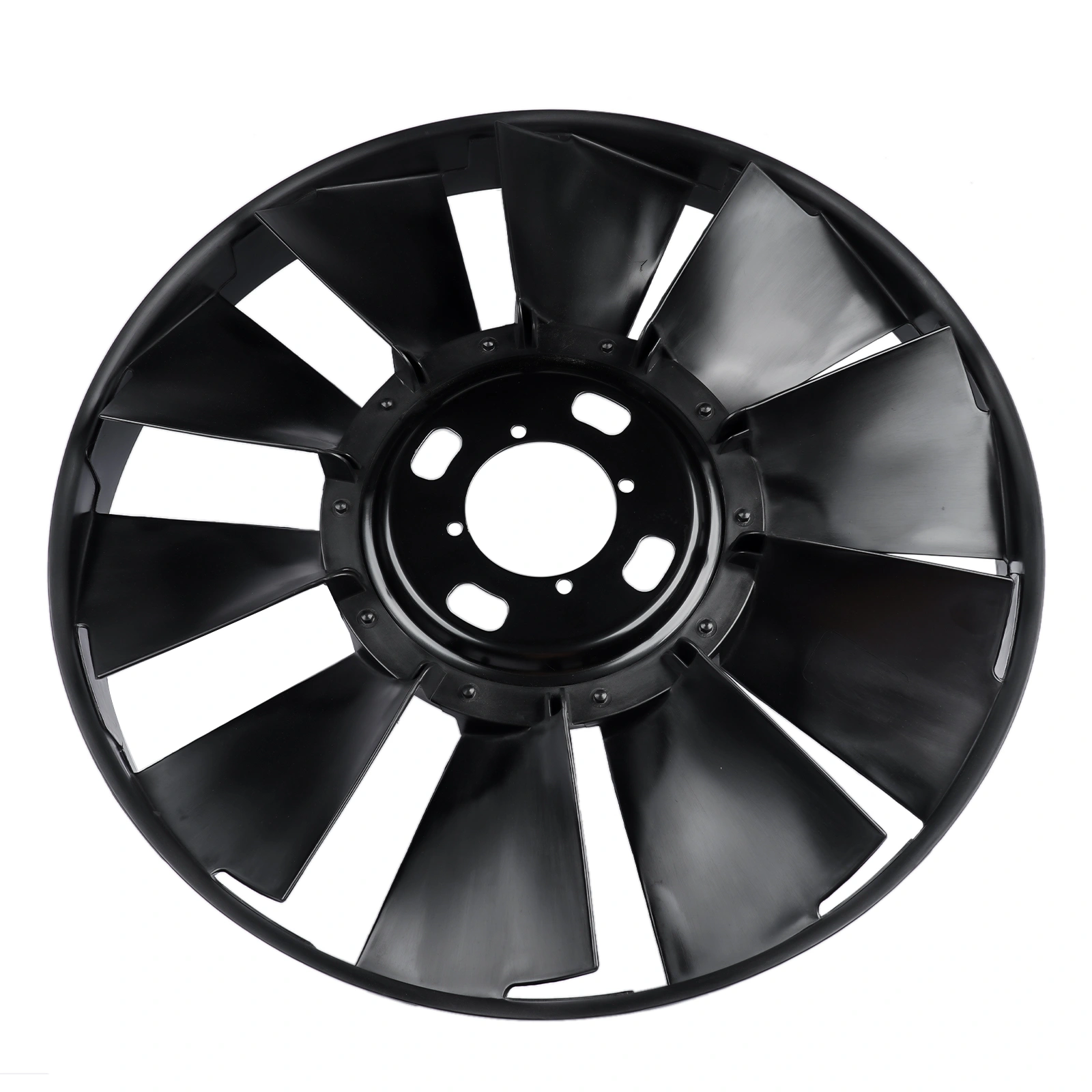 Radiator Cooling Fan Blade Fits for Chevy Trailblazer Rainier Envoy 2000-2009 15161024 Black view 6