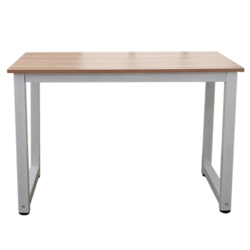 110cm Oak Wood Computer Desk - High Strength Study Table