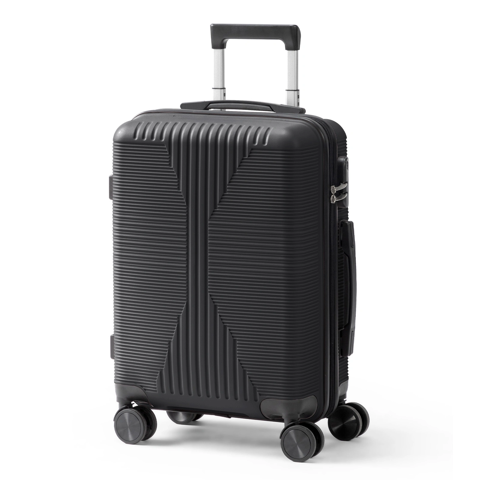 PP Trolley Case 20in Travel Suitcase Black view 10