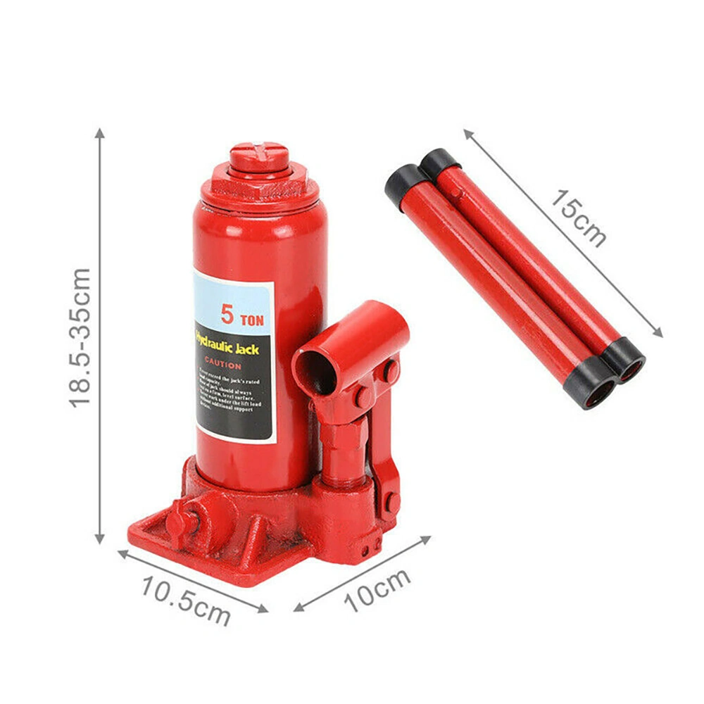 5 Ton Heavy Duty Hydraulic Bottle Jack Lifting Ram Car Van Boat Truck Caravan UK view 2