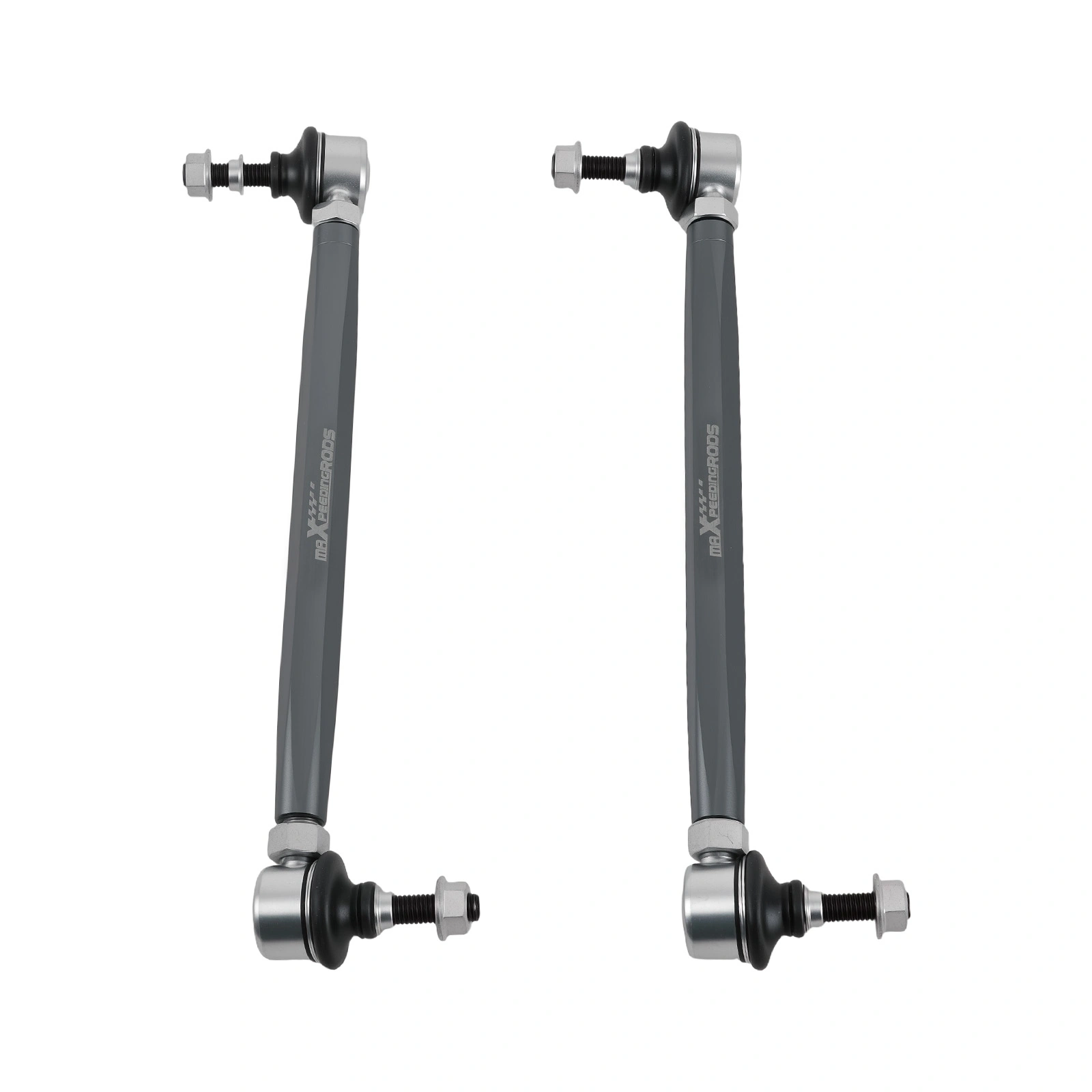 2x Front Adjustable Sway Bar End Links 280-330mm Fit for Honda Civic 2016-2019 all models view 2