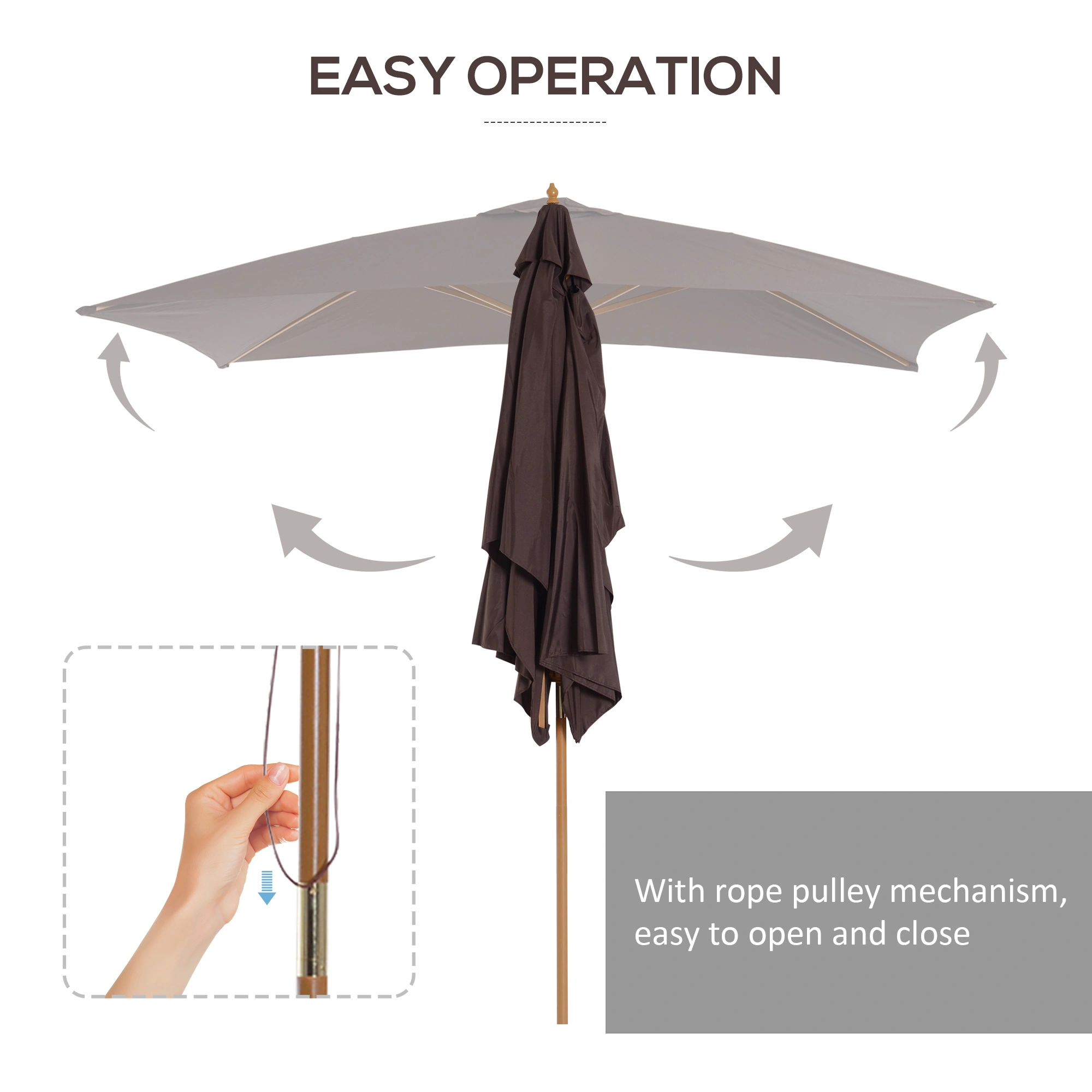 Wall Mounted Umbrella Holder, Stainless Steel Wall Rack for Hallway Entry, Durable Umbrella Stand Organizer, Holds up to 6 Umbrellas, Brushed Nickel view 3
