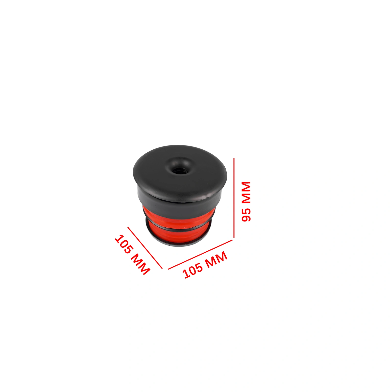 8X Silicone Body Mount Bushings and Cushion Bolts Kit Replacement for F-250 F-350 2008-2016 13848 view 10